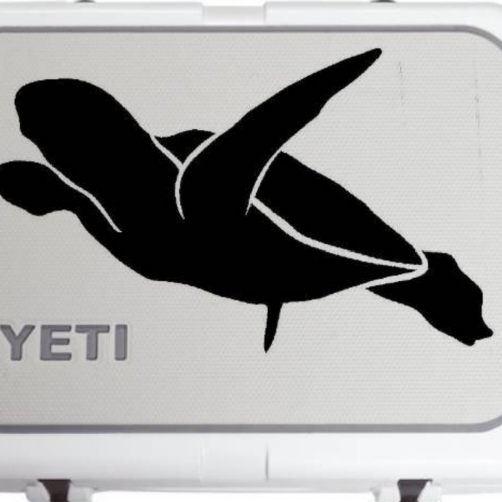 Turtle vinyl decal any color